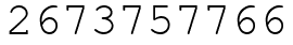 Число 2673757766.