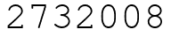 Число 2732008.