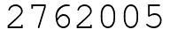 Число 2762005.
