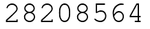 Число 28208564.