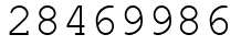 Число 28469986.