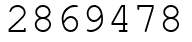 Число 2869478.