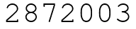 Число 2872003.