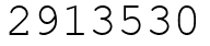 Число 2913530.