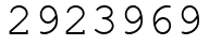 Число 2923969.