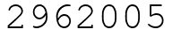 Число 2962005.