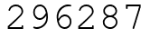 Число 296287.