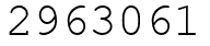Число 2963061.