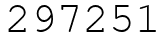 Число 297251.