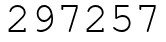 Число 297257.