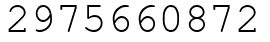Число 2975660872.