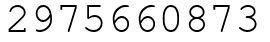 Число 2975660873.