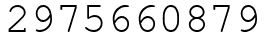 Число 2975660879.