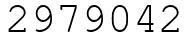 Число 2979042.