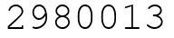 Число 2980013.