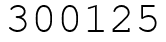 Число 300125.
