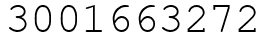 Число 3001663272.