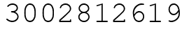 Число 3002812619.