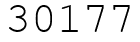 Число 30177.
