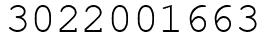 Число 3022001663.