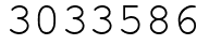 Число 3033586.