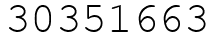 Число 30351663.