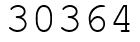 Число 30364.