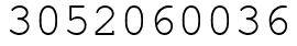 Число 3052060036.