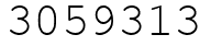 Число 3059313.