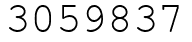Число 3059837.