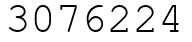Число 3076224.