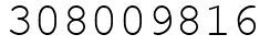 Число 308009816.