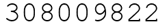 Число 308009822.
