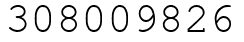 Число 308009826.