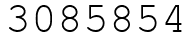 Число 3085854.