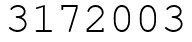 Число 3172003.