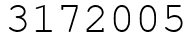 Число 3172005.