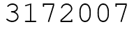 Число 3172007.