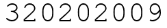 Число 320202009.