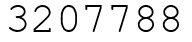 Число 3207788.