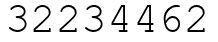 Число 32234462.