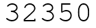 Число 32350.
