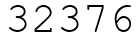 Число 32376.