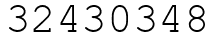 Число 32430348.