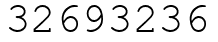 Число 32693236.