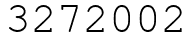 Число 3272002.