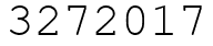 Число 3272017.