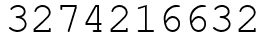 Число 3274216632.