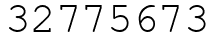 Число 32775673.
