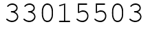 Число 33015503.